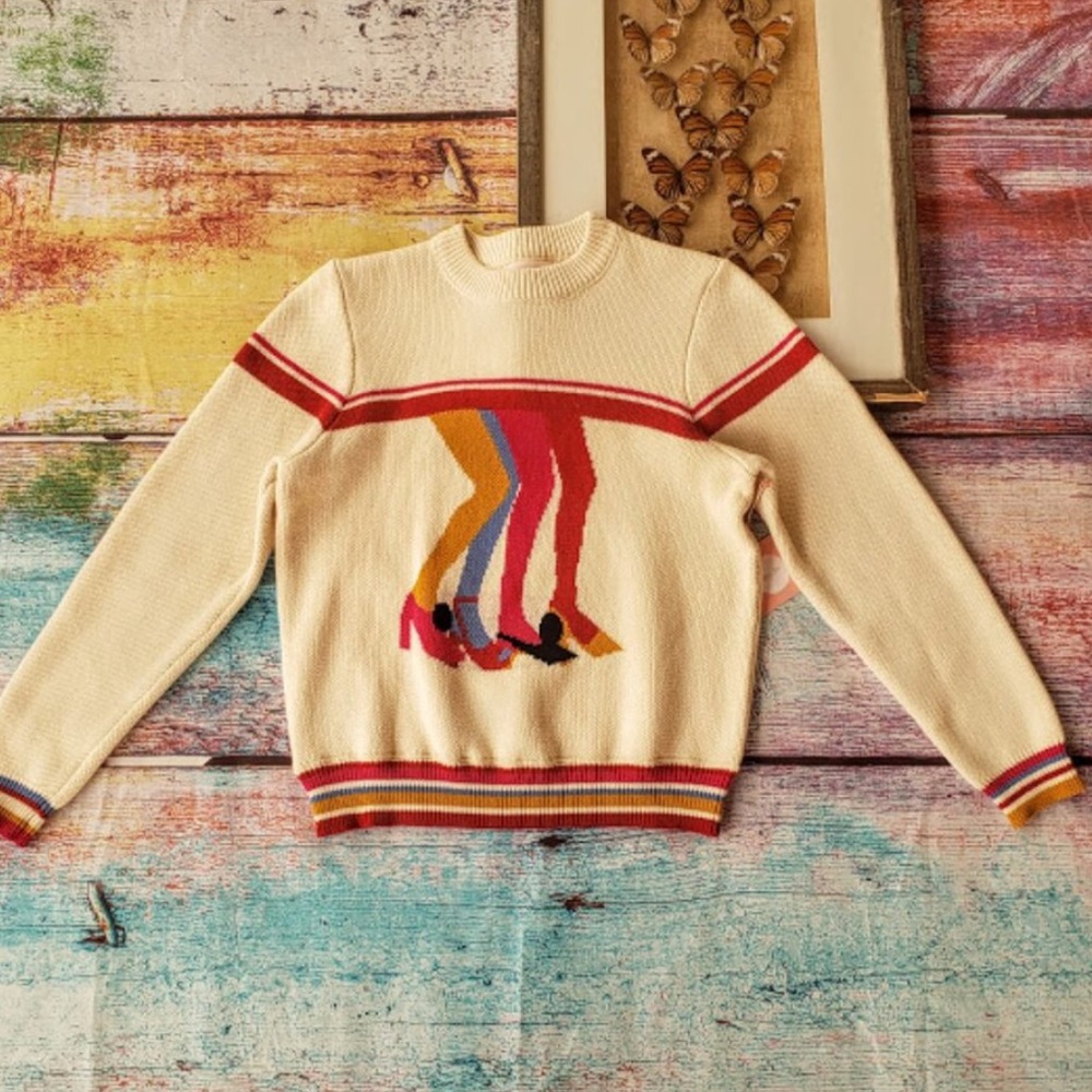 ban.do boogie vintage retro sweater - Picture 4 of 5